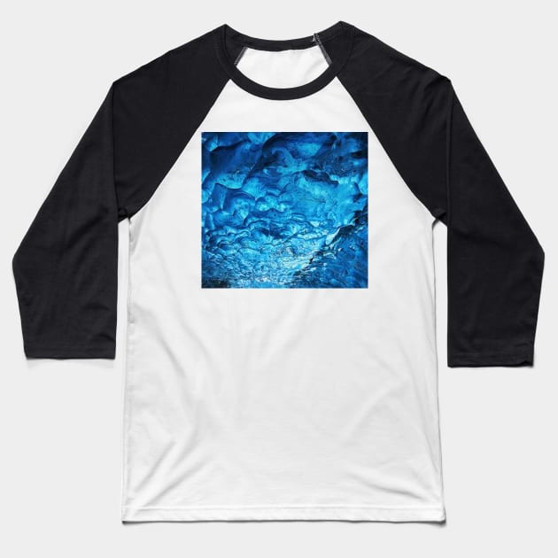 Crystal cave Baseball T-Shirt by foxxya